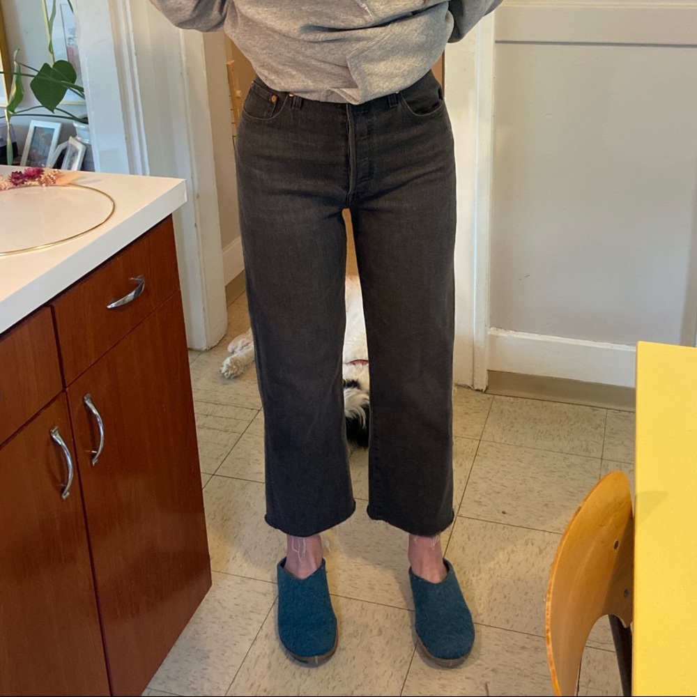 Levi’s ribcage straight leg jeans